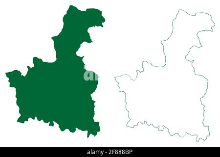 Koderma district (Jharkhand State, Republic of India, North Chotanagpur ...