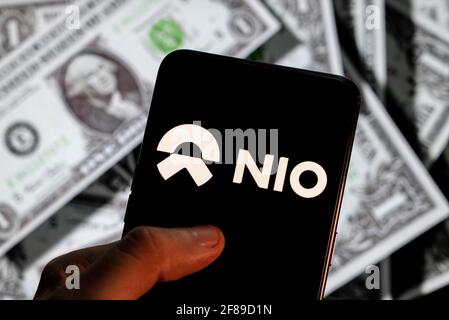 Nio logo icon Stock Photo - Alamy