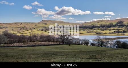 Semer Water or Semerwater Stock Photo