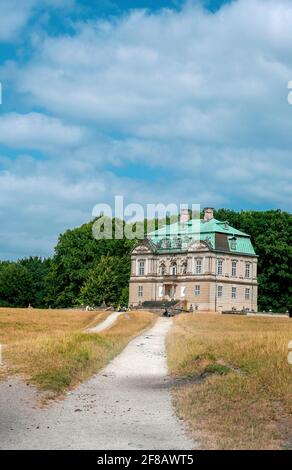 The Hermitage, an old royal hunting lodge in Klampenborg of Denmark Stock Photo