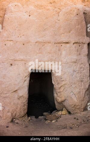 Madyan - city of Prophet Shoaib, Al-Bad, Northern Saudi Arabia. Stock Photo