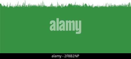 Grass vector isolated on white background Stock Vector