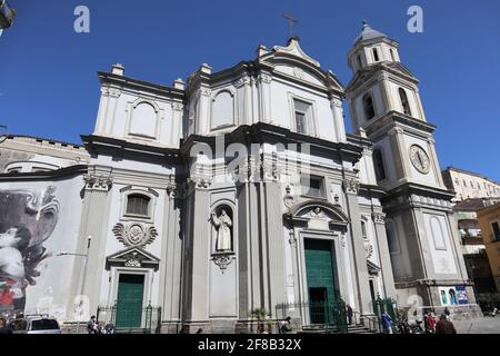 Napoli - Basilica di Santa Maria della Sanità Stock Photo