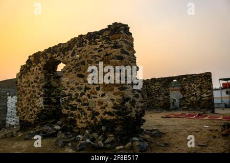 old makkah haram border Stock Photo