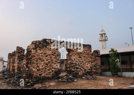 old makkah haram border Stock Photo