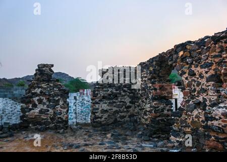 old makkah haram border Stock Photo