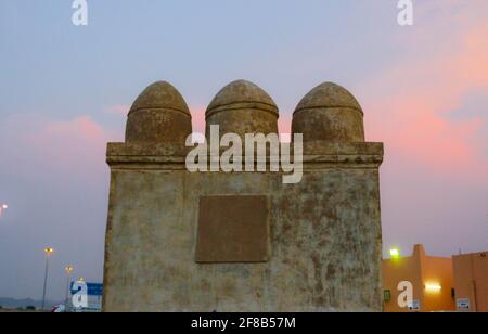 old makkah haram border Stock Photo