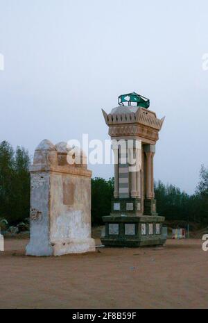 old makkah haram border Stock Photo