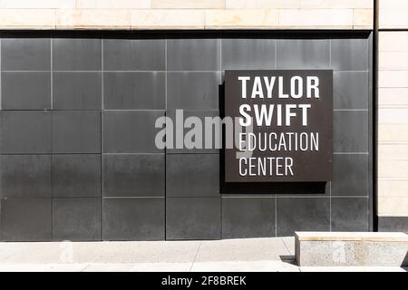 The Taylor Swift Education Center, inside of the Country Music Hall of Fame, features experiences for children to learn about the culture of country m Stock Photo