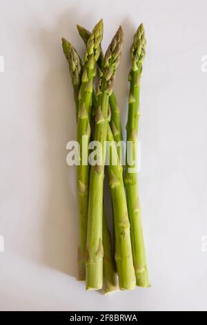 asparagus in a bundle Stock Photo