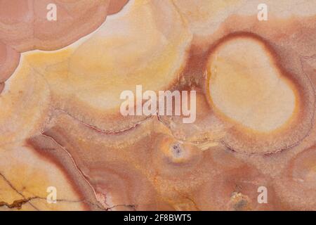 Natural Multicolor onyx in brown tone, texture for your personal design in natural colors. Stock Photo