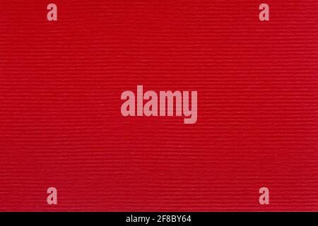 Red striped paper close-up. Perfect background or texture. Stock Photo