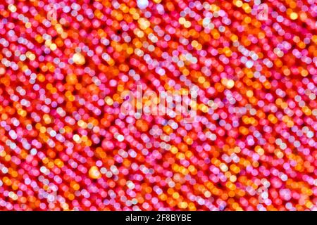 Red, white, orange and blue circle background, bokeh, abstract background. Stock Photo