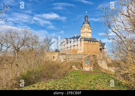 Burg Falkenstein im Harz Stock Photo