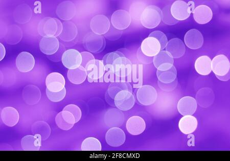 Vibrant Purple Gradient Bokeh for Abstract Background Stock Photo