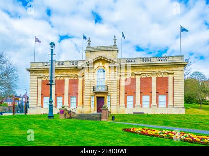 View of the Usher gallery in Lincoln, England Stock Photo