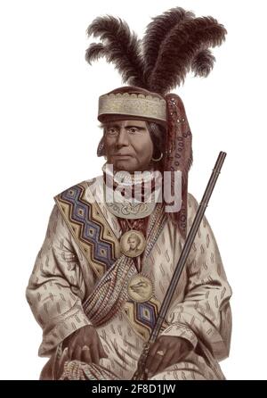 Chief Billy Bowlegs (Holato Koniphatco Micco) (1810-c1859), also known ...