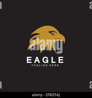 Eagle icon logo design vector template Stock Vector