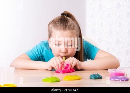 SLIME FOR KIDS!! How To Make Slime Bubbles 