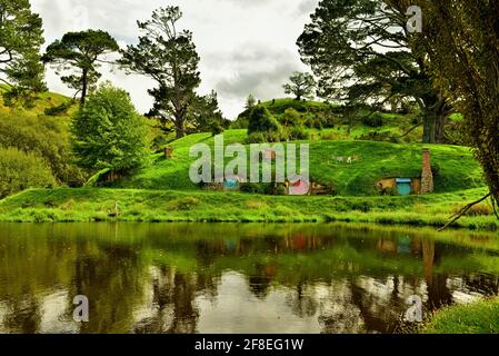 In the heart of Hamilton & Waikato’s countryside, quietly hidden behind green rolling hills, is a place unlike any other – Hobbiton Movie Set; the per