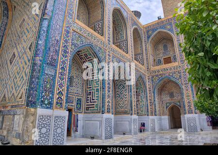 The madrasah was one of the world’s best Islamic colleges in the 15th century. The famous scholar and poet Jami (Nur ad-Din Abd al-Rahman Jami or Djam Stock Photo