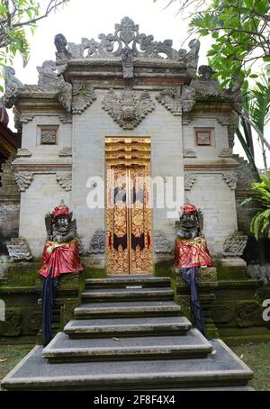 Puri Saren Agung in Ubud, Bali, Indonesia. Stock Photo