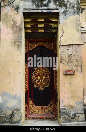 Puri Saren Agung in Ubud, Bali, Indonesia. Stock Photo