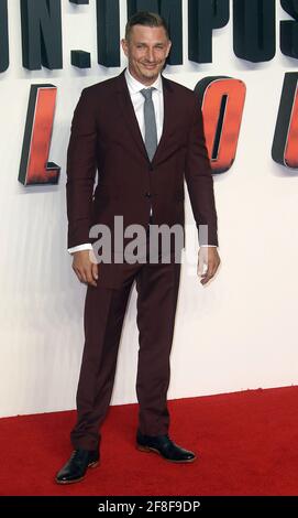 Jul 13, 2018  - Frederick Schmidt attending 'Mission Impossible - Fallout' UK Premiere at BFI IMAX in London, England, UK Stock Photo