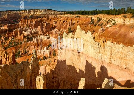 Sunrise at Sunrise Point in the Bryce Canyon National Park. Utah USA Stock Photo