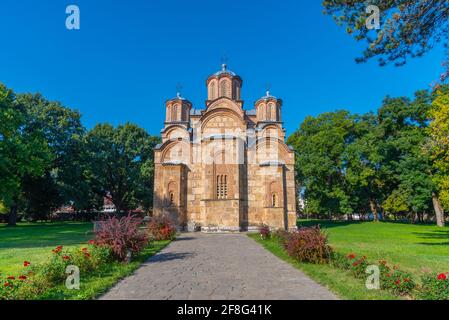 Gracanica monastery near Prishtina, Kosovo Stock Photo