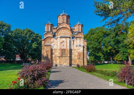 Gracanica monastery near Prishtina, Kosovo Stock Photo