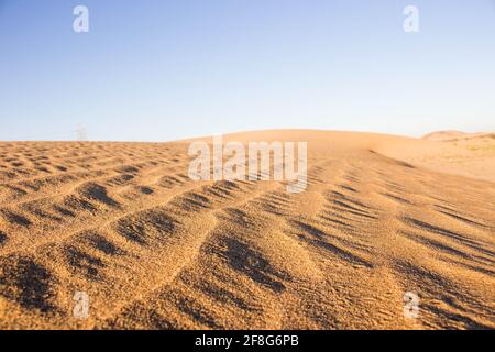 sand dunes in saudi arabia Stock Photo