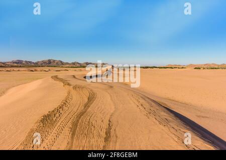 saudi arabia desert landscape Stock Photo