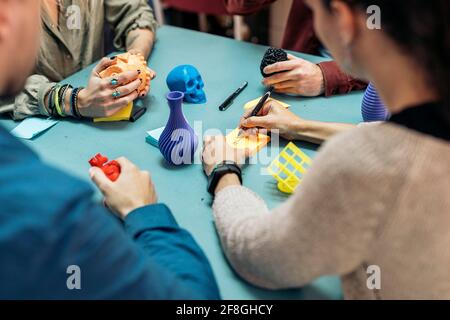 Stock photo of business people during meeting in 3d printing business. Stock Photo