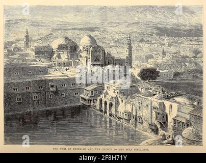 The Pool of Hezekiah, Jerusalem, Holy Land Stock Photo - Alamy