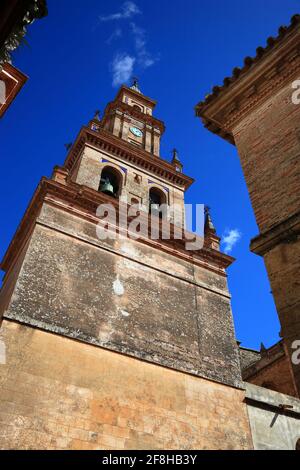 Spain, Andalusia, City Carmona in the province of Seville, Iglesia de Santa Maria Stock Photo