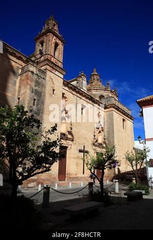 Spain, Andalusia, City Carmona in the province of Seville, Convento de las Descalzas, Monastery of Discalced in the historic old city Stock Photo
