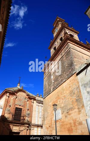 Spain, Andalusia, City Carmona in the province of Seville, Iglesia de Santa Maria Stock Photo