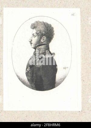 Thurn and taxis, Karl Theodor Prince of (1797-1868). Stock Photo