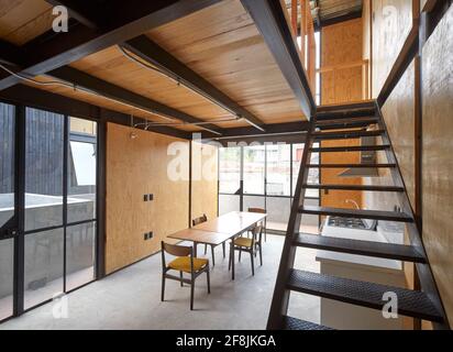 Apartment interior. CÓRDOBA 223, Mexico City, Mexico. Architect: BAAQ , 2019. Stock Photo