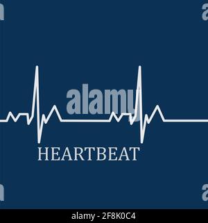 Heart beat logo and symbol vector Stock Vector Image & Art - Alamy