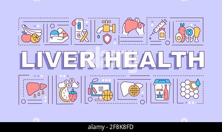 Liver health word concepts banner Stock Vector Image & Art - Alamy