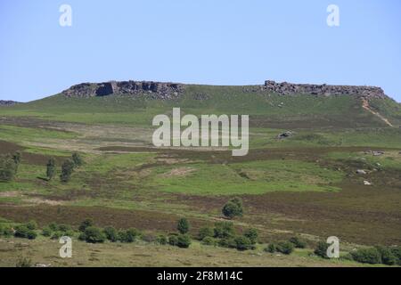 Longshaw Junction Longshaw estate views Stock Photo - Alamy