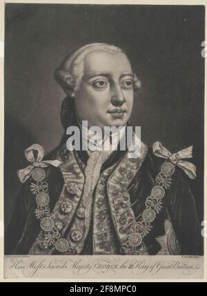 Georg III., King of England Stock Photo - Alamy