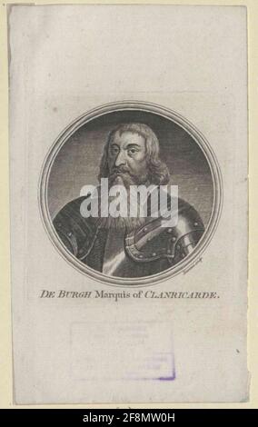 Burgh, Ulick Earl of Clanricarde . Stock Photo