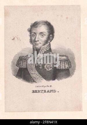 Bertrand, Henri Gratien Comte. Stock Photo
