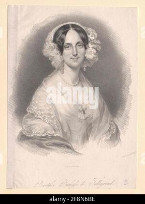 Dorothea, Princess of Kurland Duchess of Sagan Stock Photo - Alamy