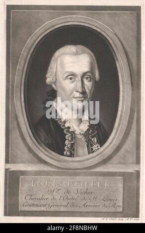 Pfshffer of Wyer, Franz Ludwig Schabürgerler: Haid, Johann Eliasfactic State of origin: Augsburg Stock Photo