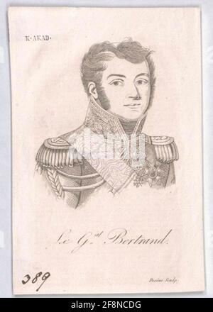 Bertrand, Henri Gratien Comte. Stock Photo