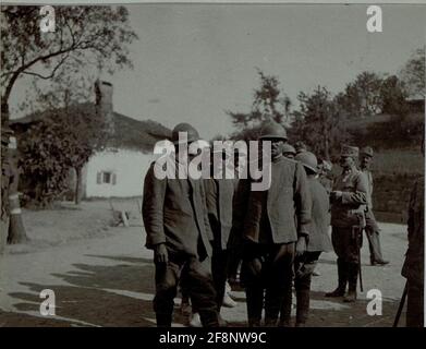 Austrian prisoners on the Italian front, WW1 Stock Photo - Alamy